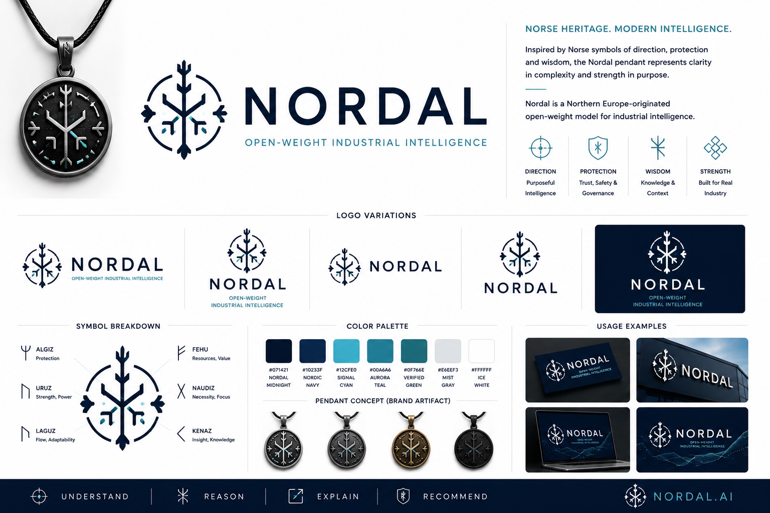 Nordal color palette